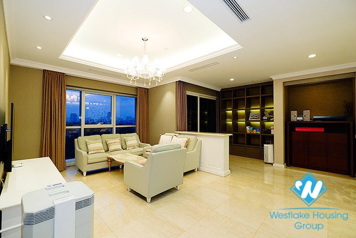 Gorgeous L building apartment for rent in Ciputra, Tay Ho, Hanoi